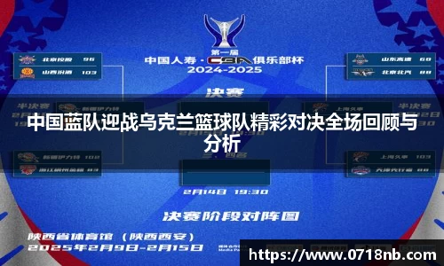 中国蓝队迎战乌克兰篮球队精彩对决全场回顾与分析